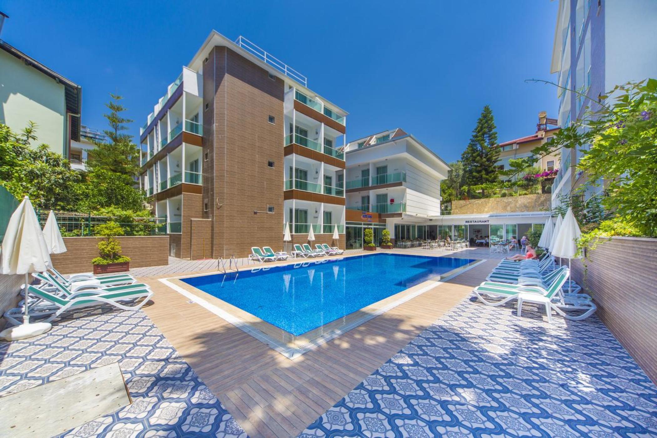 Kleopatra Atlas Hotel - Adults Only Alanya Ngoại thất bức ảnh